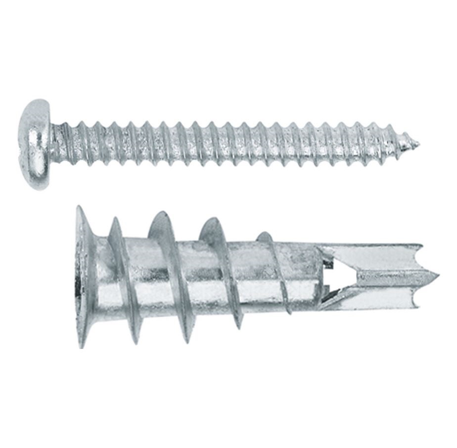 Gipskartondübel Metall mit Schraube 